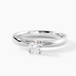 Bague Iris Platine Blanc Diamant