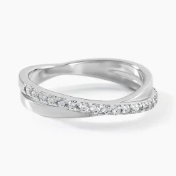 Bague Isolde Argent Blanc Oxyde De Zirconium