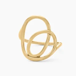 Bague Iza Plaque Or Jaune