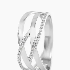 Bague Joassine Or Blanc Diamant