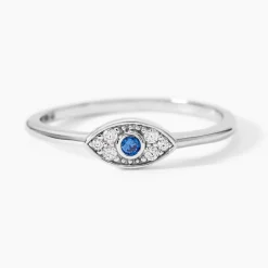 Bague Josue Argent Blanc Oxyde De Zirconium