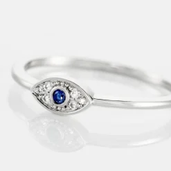 Bague Josue Argent Blanc Oxyde De Zirconium
