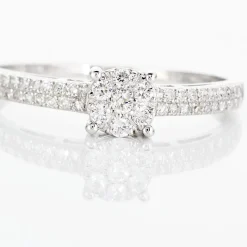 Bague Julia Or Blanc Diamant