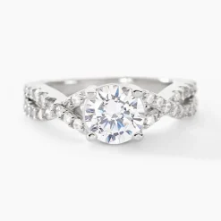Bague Karin Argent Blanc Oxyde De Zirconium