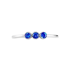 Bague Kasey Argent Blanc Oxyde De Zirconium