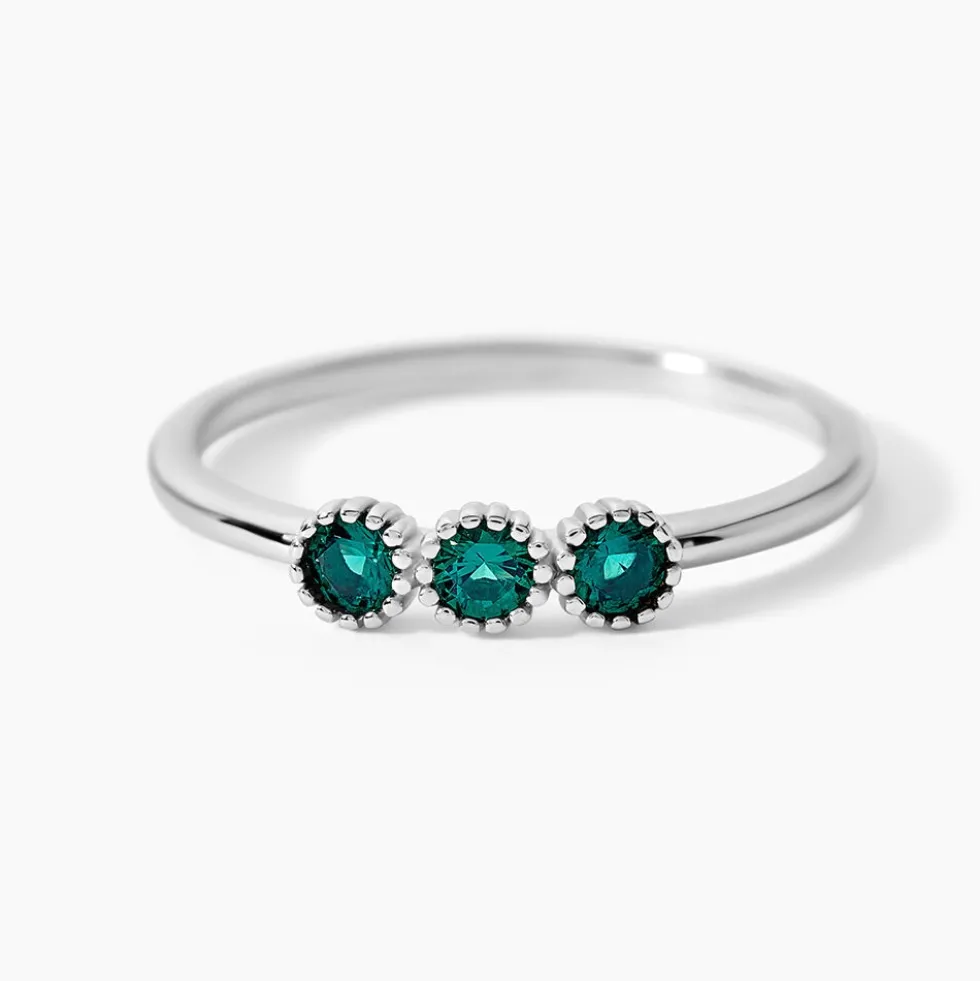 Bague Kasey Argent Blanc Oxyde De Zirconium