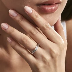 Bague Kate Or Blanc Diamant