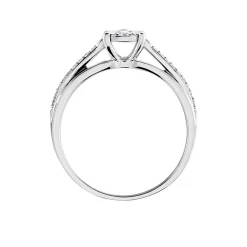 Bague Kate Or Blanc Diamant