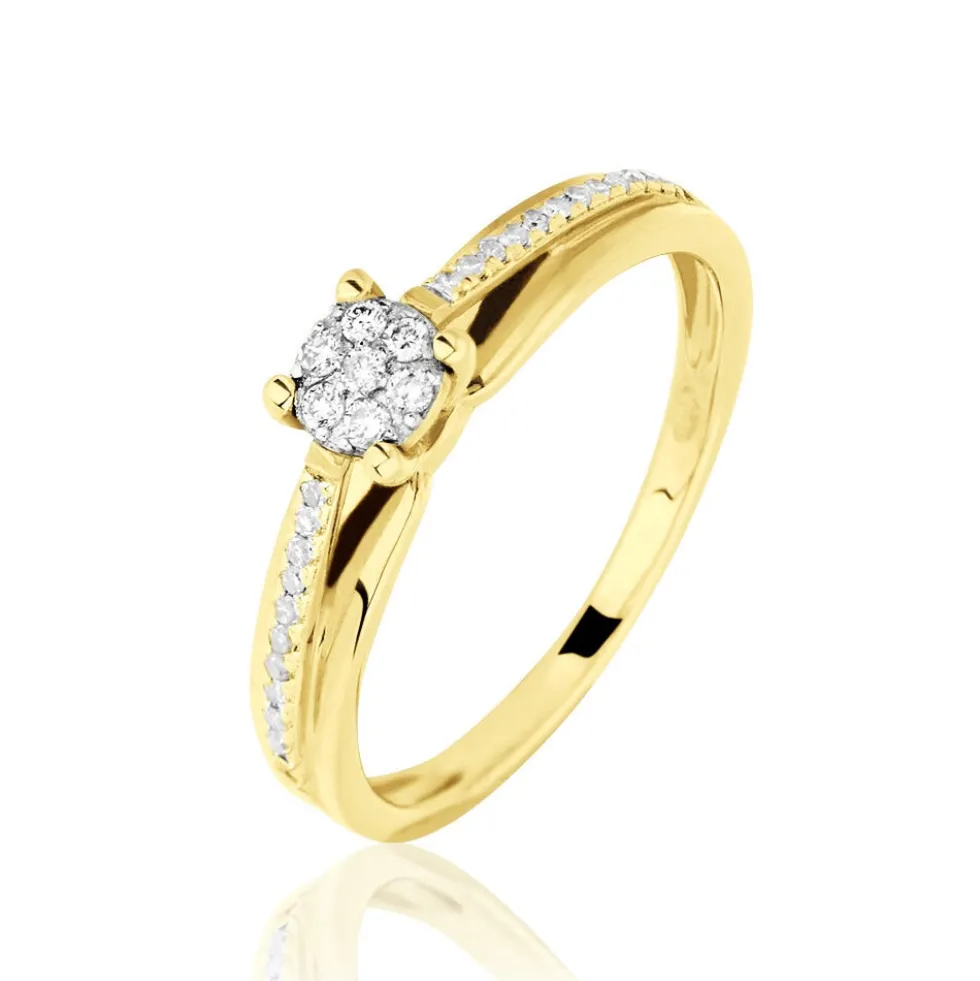 Bague Kate Or Jaune Diamant