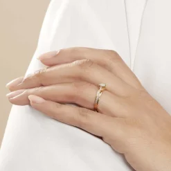 Bague Kate Or Jaune Diamant