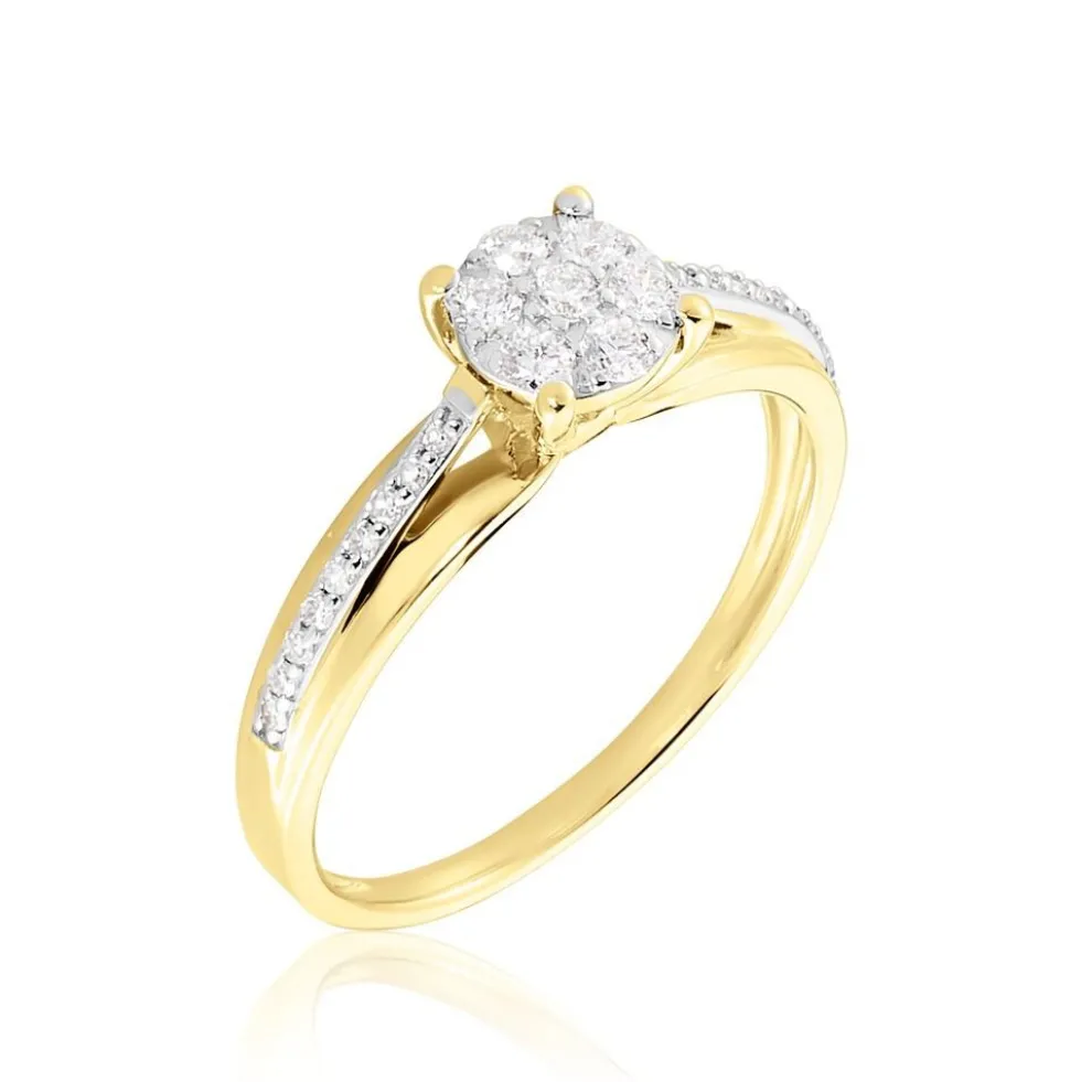 Bague Kate Or Jaune Diamant