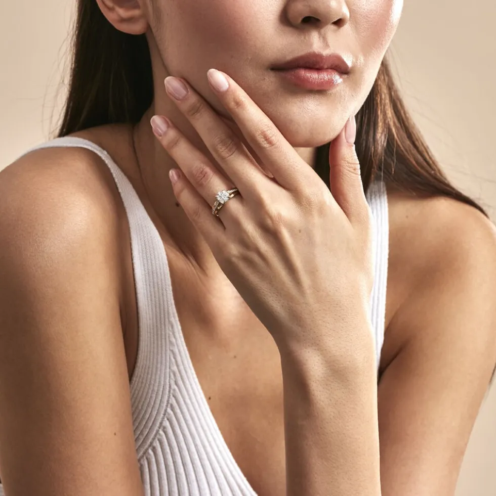 Bague Kate Or Jaune Diamant