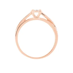 Bague Kate Or Rose Diamant