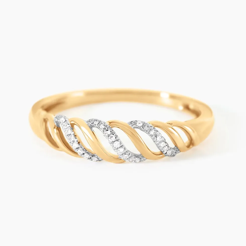Bague Kausalya Or Jaune Diamant