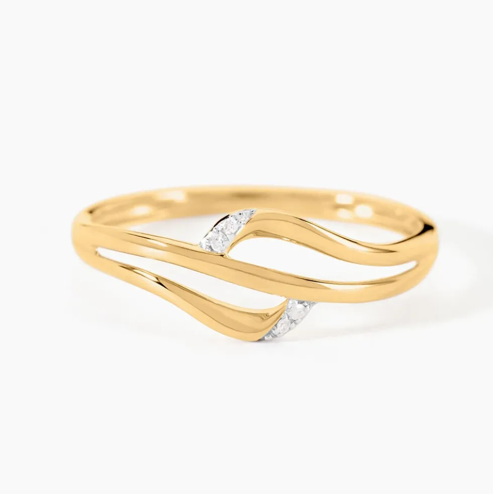 Bague Kipling Or Jaune Diamant