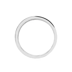 Bague Klelya Acier Blanc