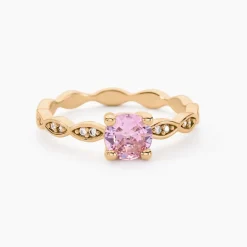 Bague Kurt Plaqué Or Jaune Oxyde De Zirconium