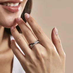 Bague Lilwenn Argent Blanc Oxyde De Zirconium