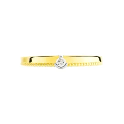 Bague Lou Or Jaune Diamant