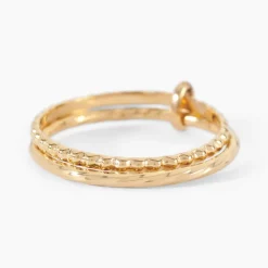 Bague Lou Plaqué Or Jaune
