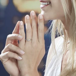 Bague Louisanna Or Blanc Diamant