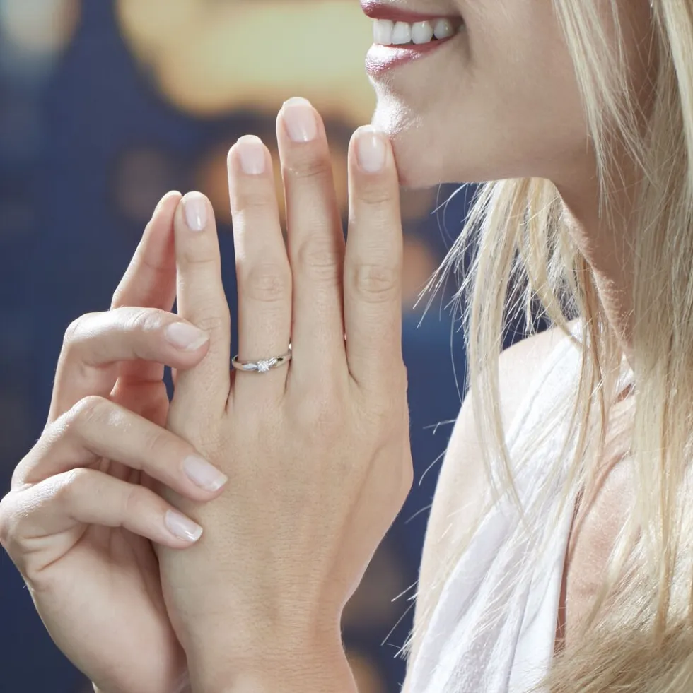 Bague Louisanna Or Blanc Diamant