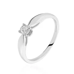 Bague Louisanna Or Blanc Diamant