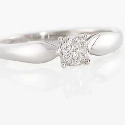 Bague Louisanna Or Blanc Diamant