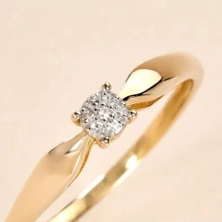 Bague Louisanna Or Jaune Diamant