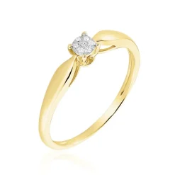 Bague Louisanna Or Jaune Diamant