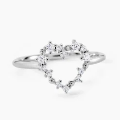 Bague Lovella Argent Blanc Oxyde De Zirconium