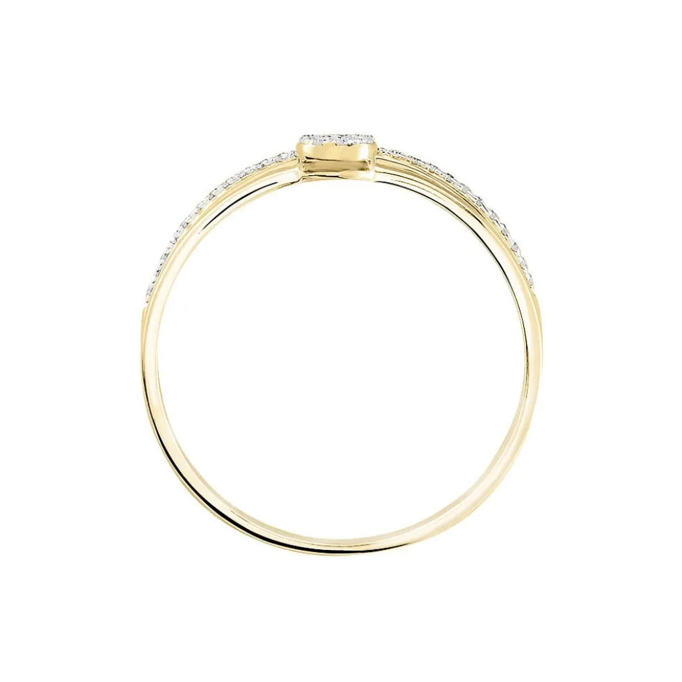 Bague Maellys Or Jaune Diamant