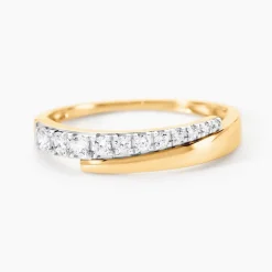 Bague Mahalah Or Jaune Oxyde De Zirconium