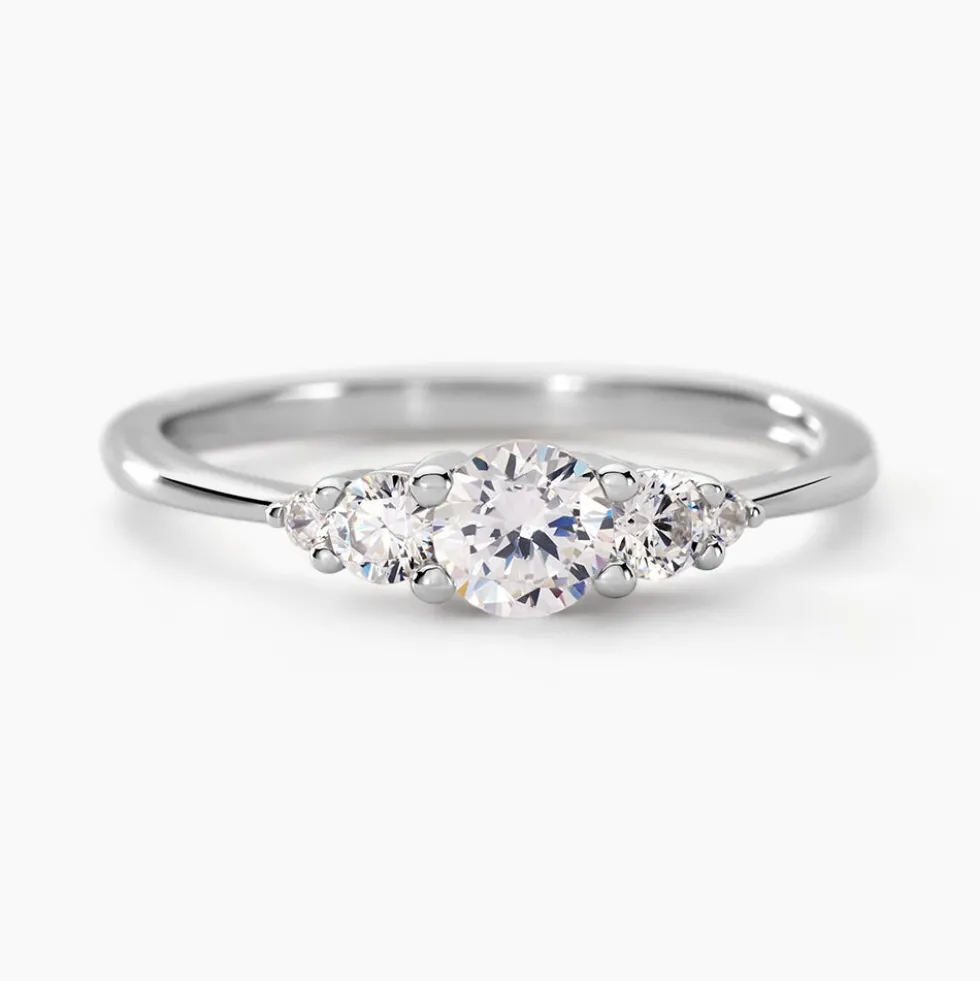 Bague Maiwen Argent Blanc Oxyde De Zirconium