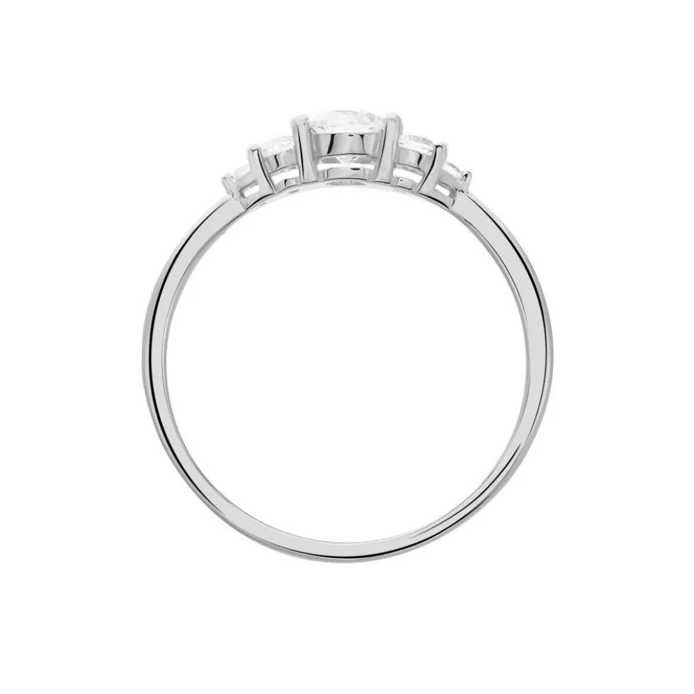 Bague Maiwen Argent Blanc Oxyde De Zirconium