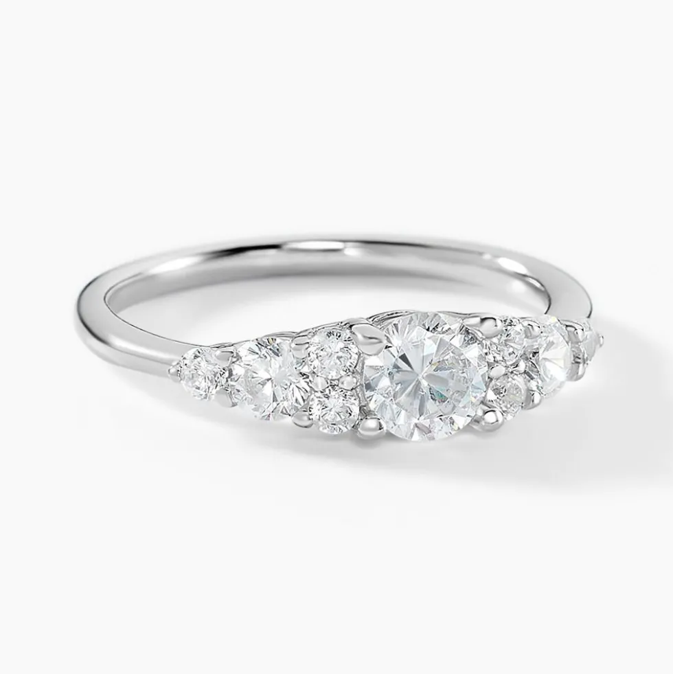 Bague Maiwen Argent Blanc Oxyde De Zirconium