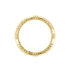 Bague Manua Plaqué Or Jaune