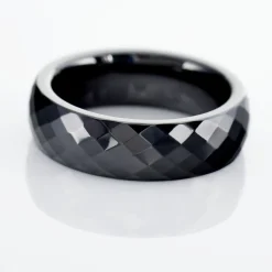Bague Marichka Ceramique Noir Céramique