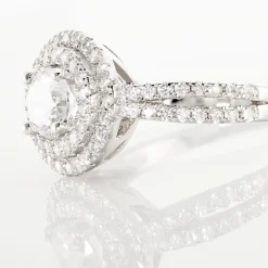 Bague Marie-felix Argent Blanc Oxyde De Zirconium