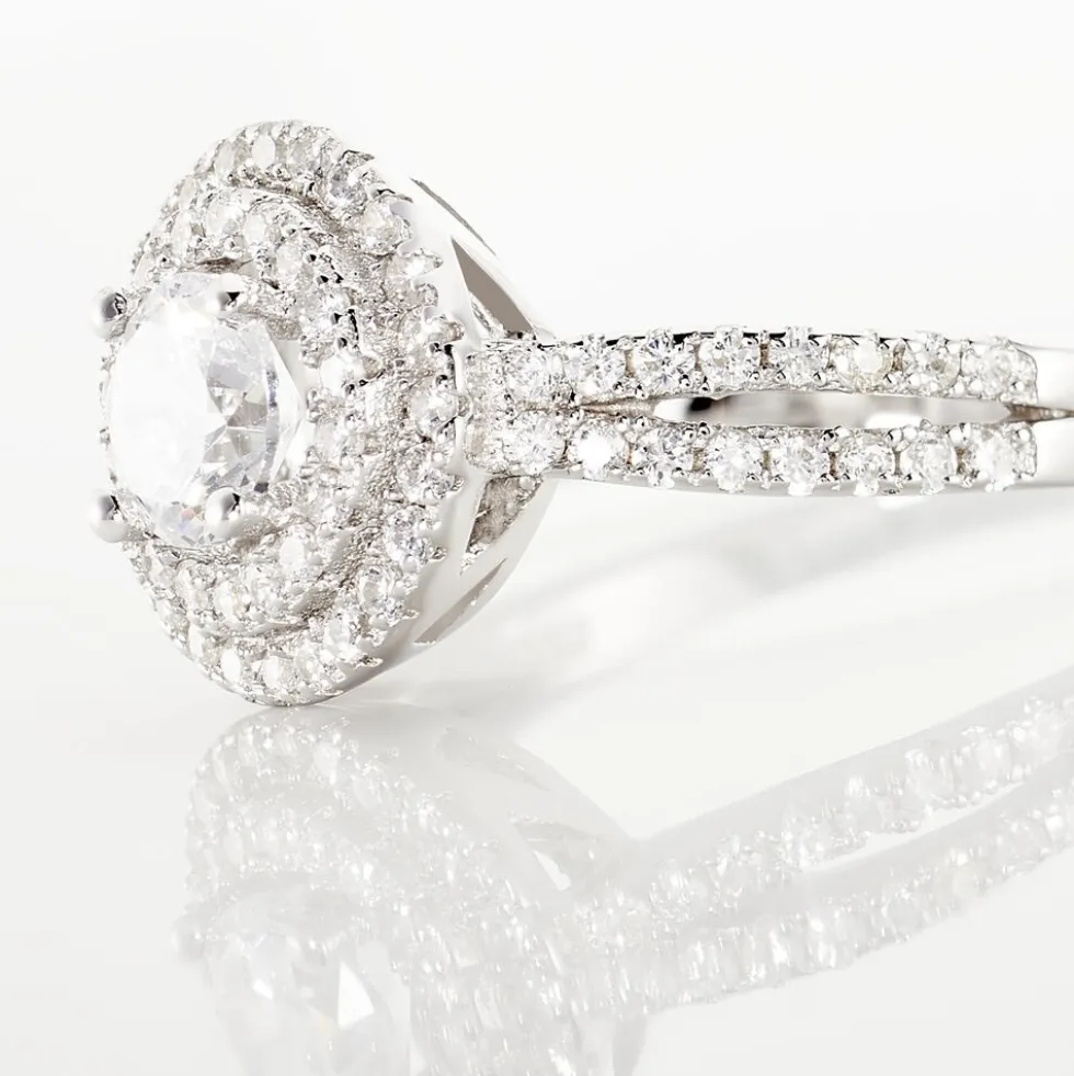 Bague Marie-felix Argent Blanc Oxyde De Zirconium