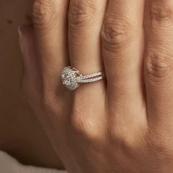 Bague Marie-felix Argent Blanc Oxyde De Zirconium