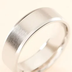 Bague Matti Acier Gris