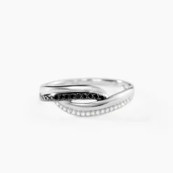 Bague Melinda Or Blanc Diamant