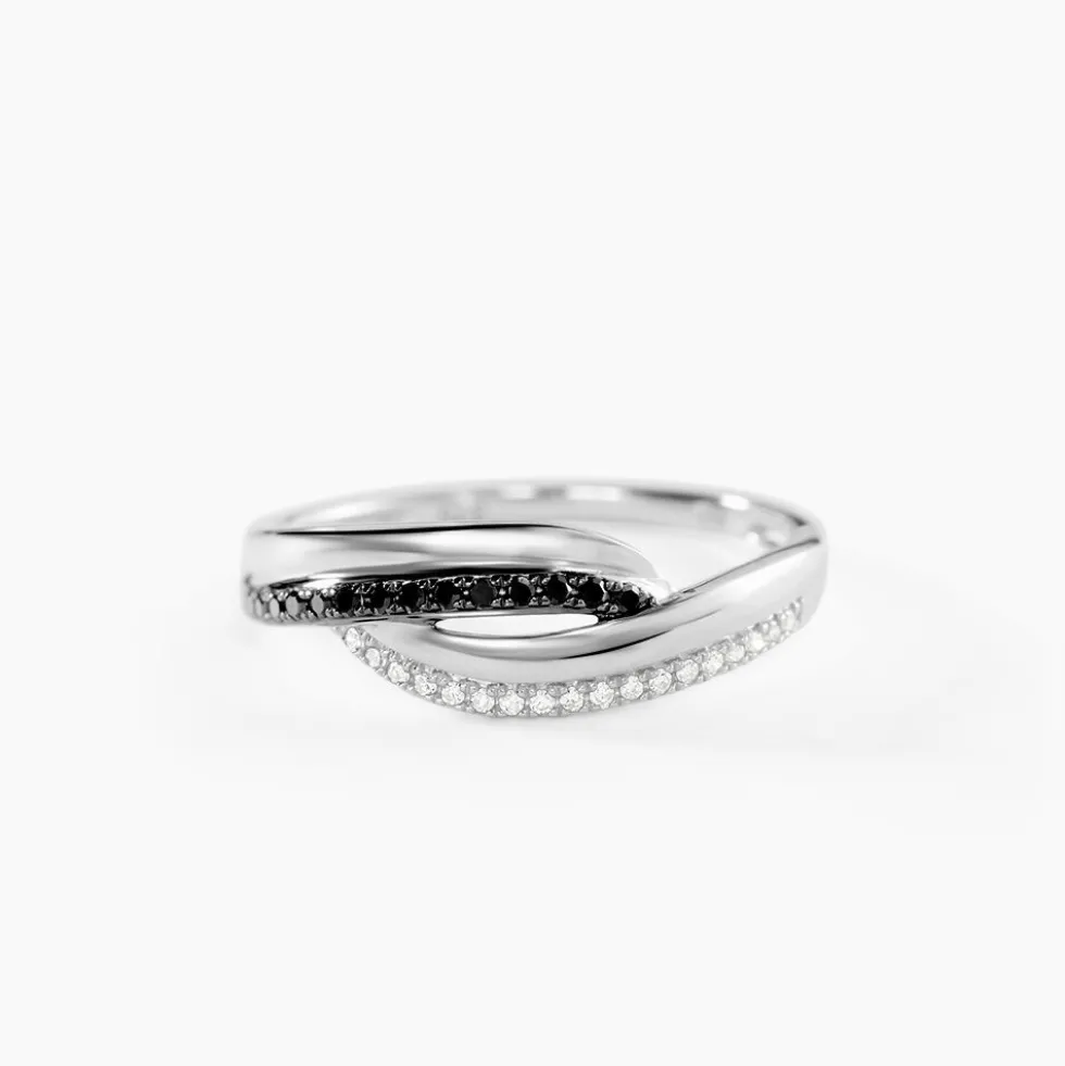 Bague Melinda Or Blanc Diamant