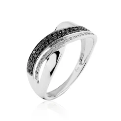 Bague Merlin Or Blanc Diamant