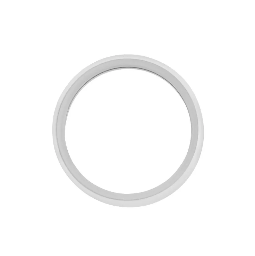 Bague Mollie Acier Blanc
