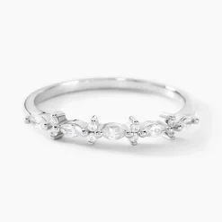 Bague Naura Argent Blanc Oxyde De Zirconium