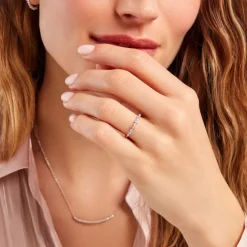 Bague Naura Argent Blanc Oxyde De Zirconium