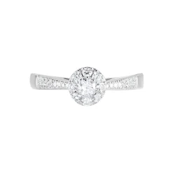 Bague Neptune Or Blanc Diamant