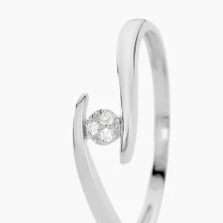Bague Nolah Or Blanc Diamant